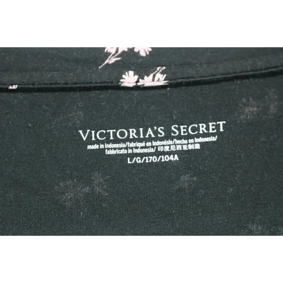 Women's Victoria's Secret Pajama Gown-Long Sleeves-Size Large - Picture 3 of 7